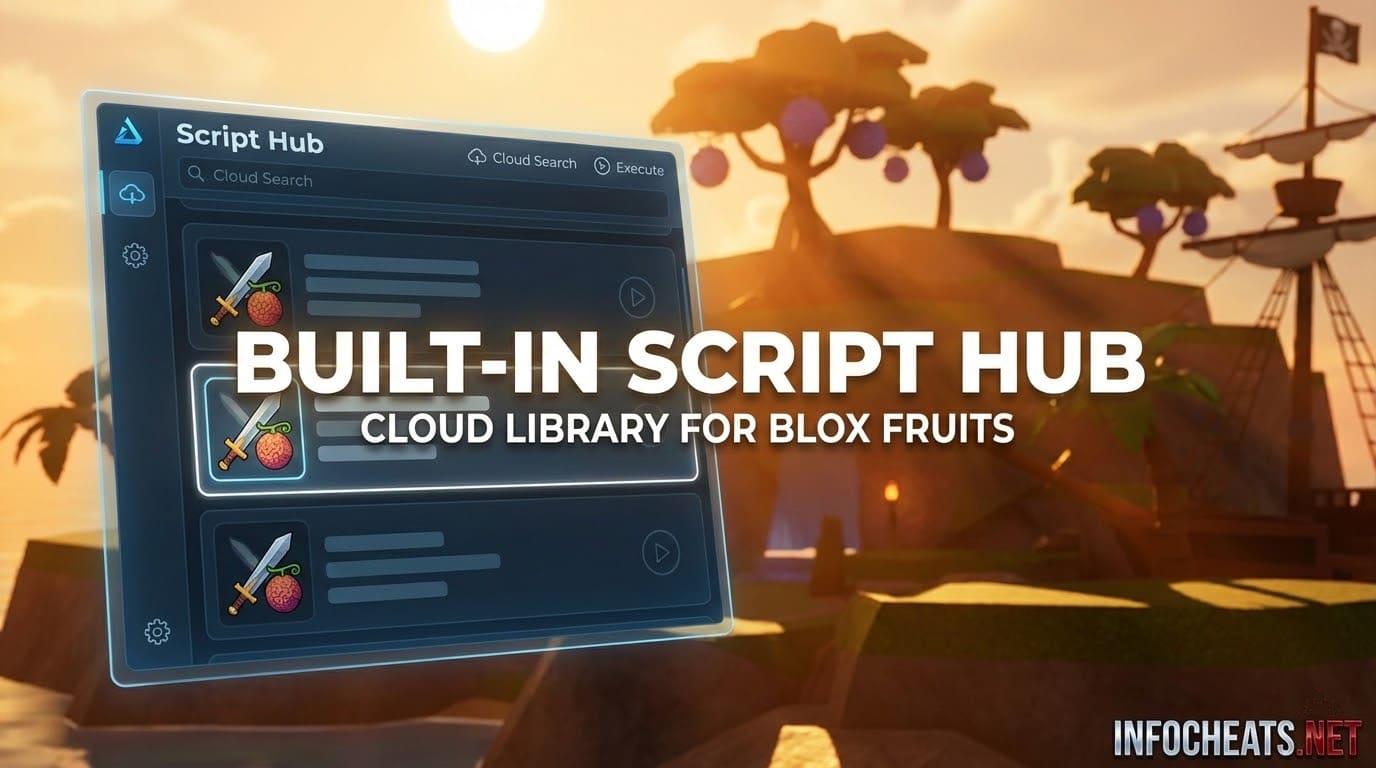 Delta Executor features and script hub interface